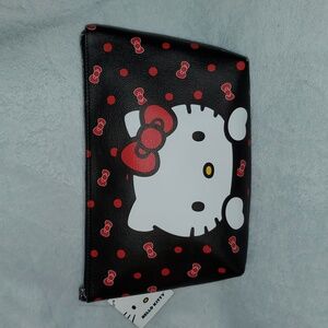 NWT Concept One Sanrio Hello Kitty Polka Dot Cosmetic Pouch